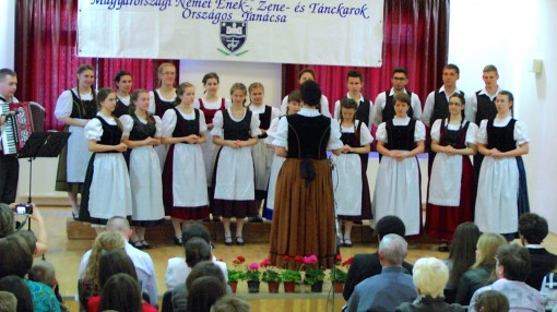 Chor des Deutschen Nationalitätengymnasiums des XX. Bezirks aus Budapest