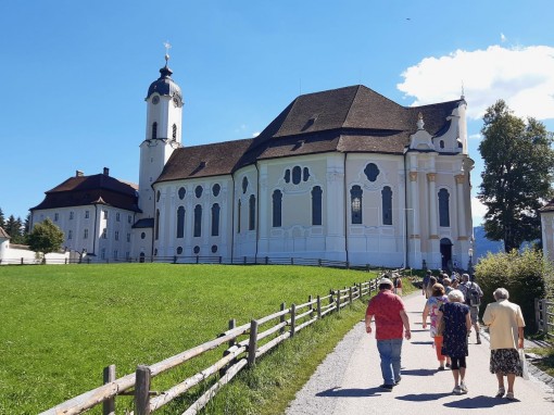 Auf dem Weg zu der Wieskirche