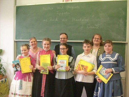 Die Platzierten der Kategorie Mundart 5.-8. Klasse DSCI8983
