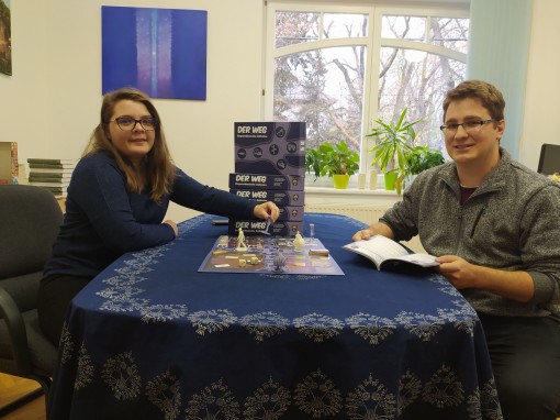 Die Spielentwickler Ildikó Jencsik und Károly Radóczy