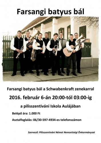 Farsangi bál 2016.02.06.