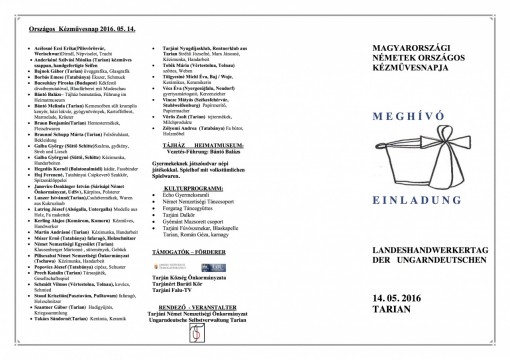 Handwerkertag:Kezmuvesnap2016
