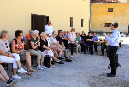 Gerlingen 35 fős delegációját fogadták a tatai múzeumban