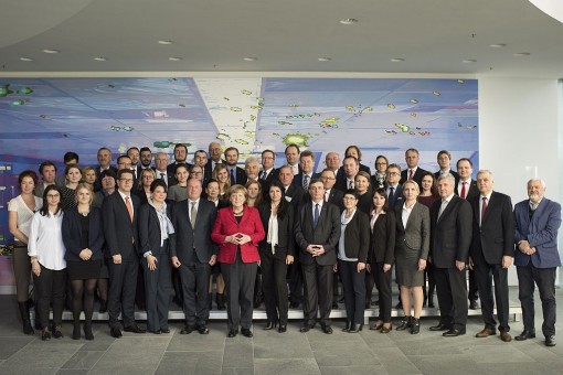 Bundeskanzlerin Angela Merkel empfängt Vertreter der Arbeitsgemeinschaft Deutscher Minderheiten (AGDM) 2016