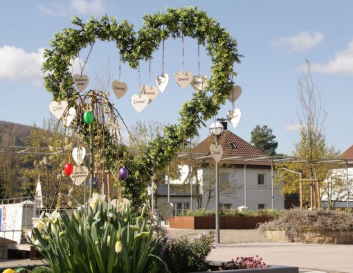 Osterschmuck in Plüderhausen (Fotó: pluederhausen.de) Osterschmuck_2020-1