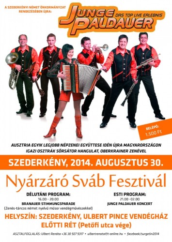 Plakat Schwabenfest 2014